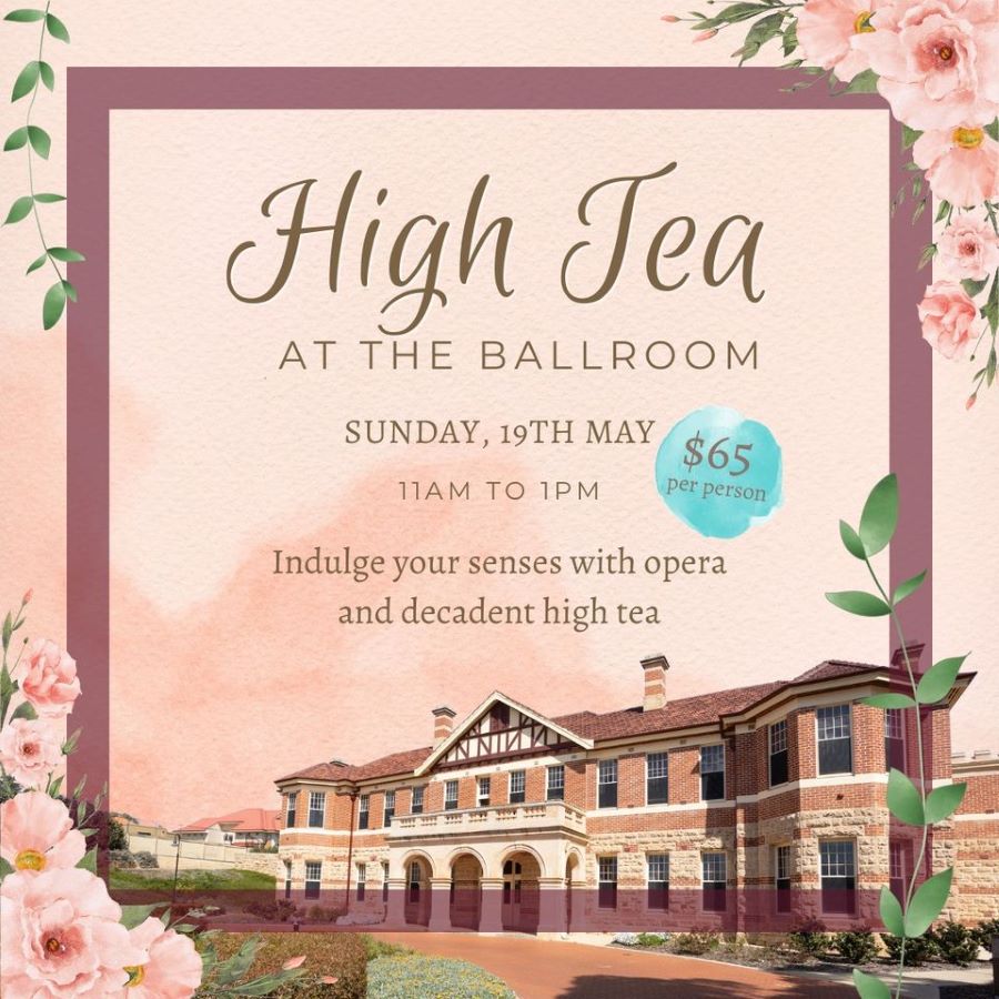 Montgomery Hall's High Tea at the Ballroom event